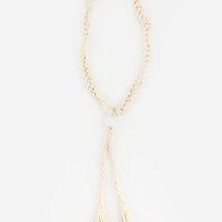 Braided Rope Hat Band in Natural White