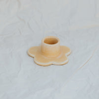 Floral Candlestick Holder ~ Buttercup