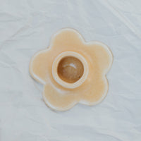 Floral Candlestick Holder ~ Buttercup