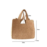 Straw Woven Handmade Beach Tote Bag