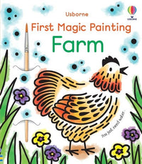 First Magic Painting Farm: Usborne