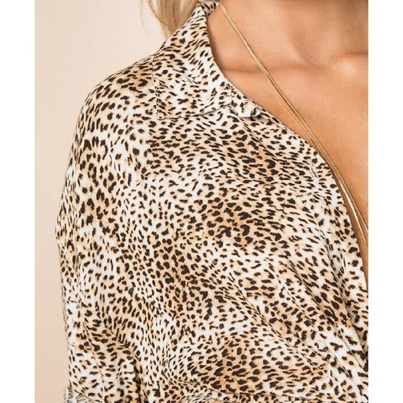 Feline Woven Top - XS