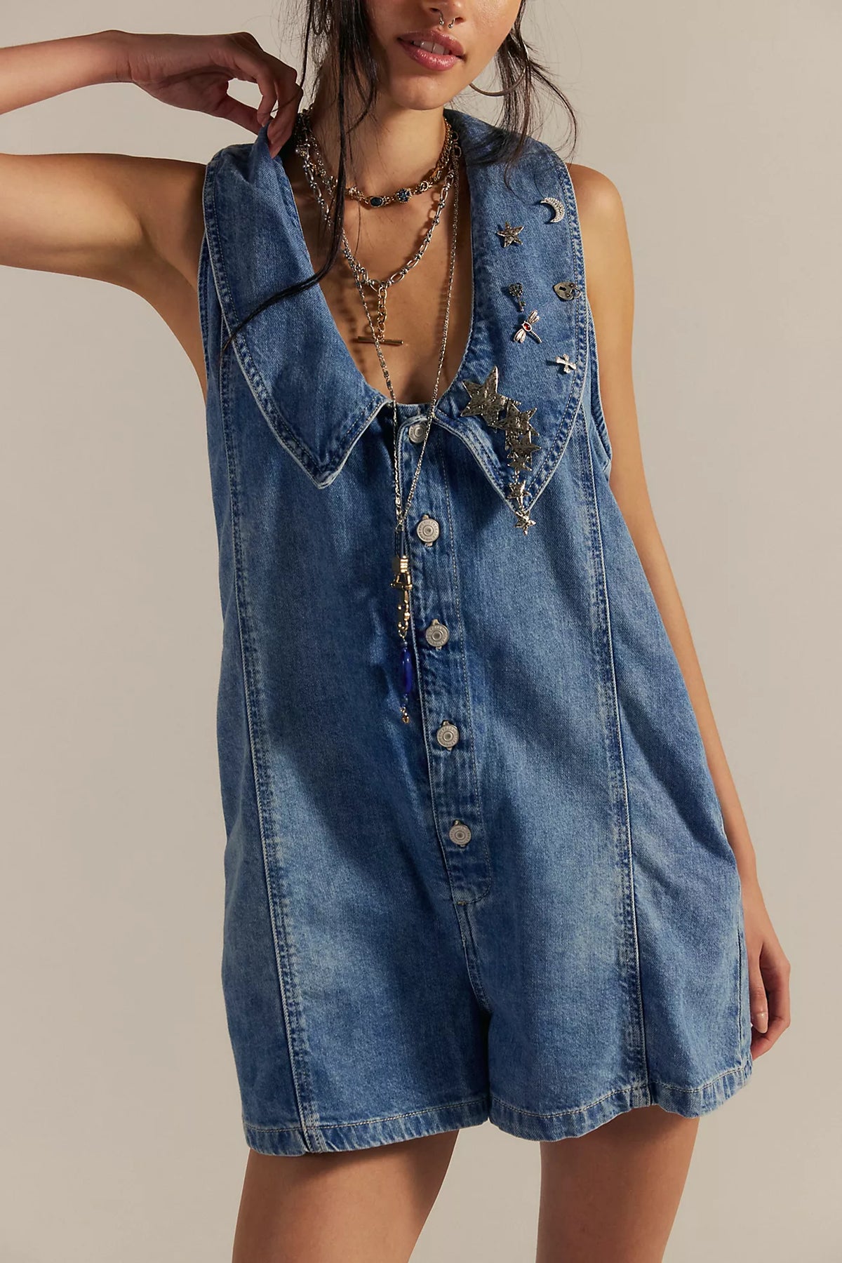 We The Free Dover Playsuit in Candy