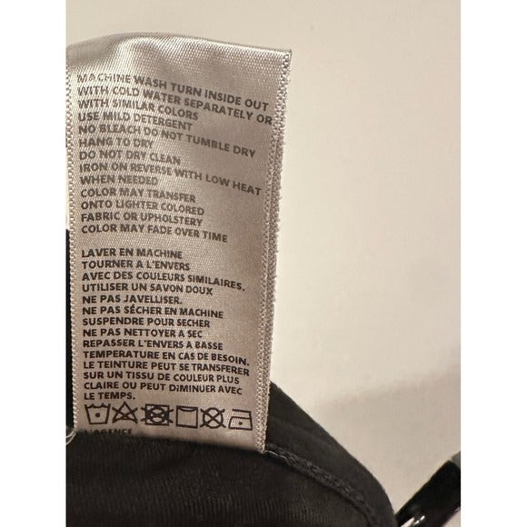 Krista High Rise Black Tapered Leg Jeans - 25
