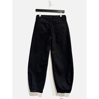 Krista High Rise Black Tapered Leg Jeans - 25