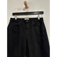 Krista High Rise Black Tapered Leg Jeans - 25