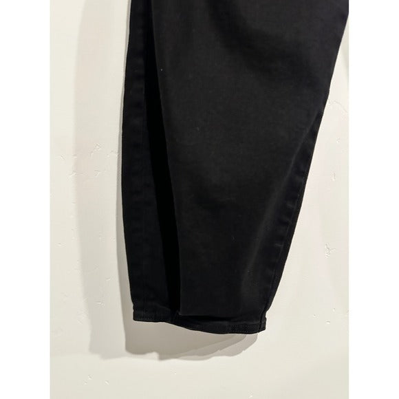 Krista High Rise Black Tapered Leg Jeans - 25