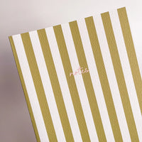 Striped Notebook