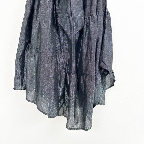 Maeve Ruffled One-Shoulder Midi Dress‎