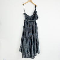 Maeve Ruffled One-Shoulder Midi Dress‎