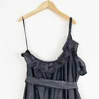 Maeve Ruffled One-Shoulder Midi Dress‎
