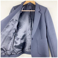 Textured Navy Blazer