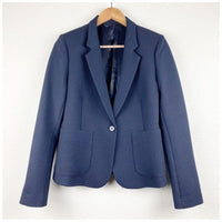 Textured Navy Blazer