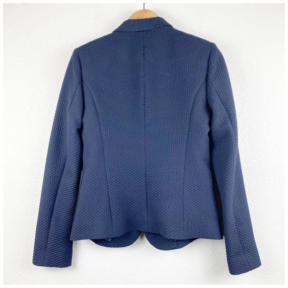 Textured Navy Blazer