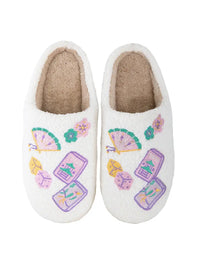 Mahjong Slippers