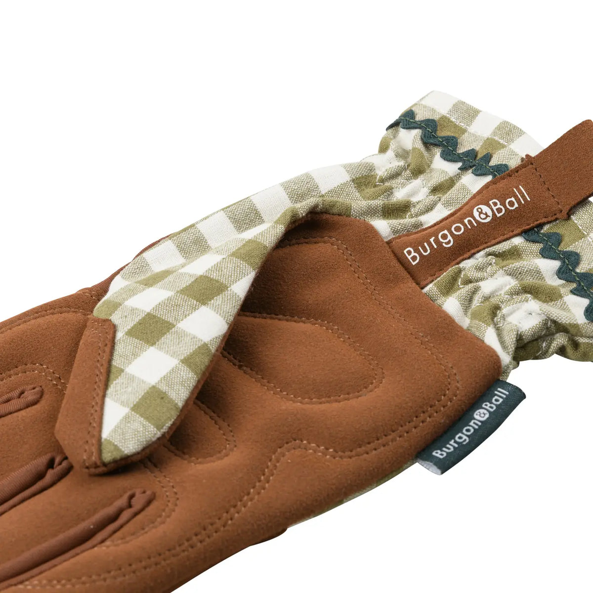 Garden Gloves - Olive Check