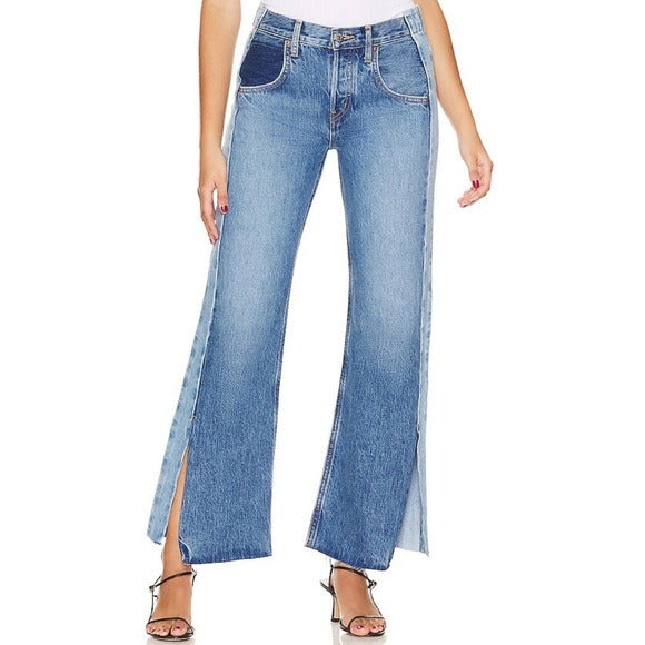 Amis Relaxed Boot Rework in Umbra Two Tone