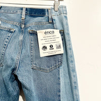 Amis Relaxed Boot Rework in Umbra Two Tone