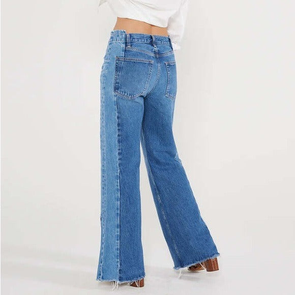 Amis Relaxed Boot Rework in Umbra Two Tone