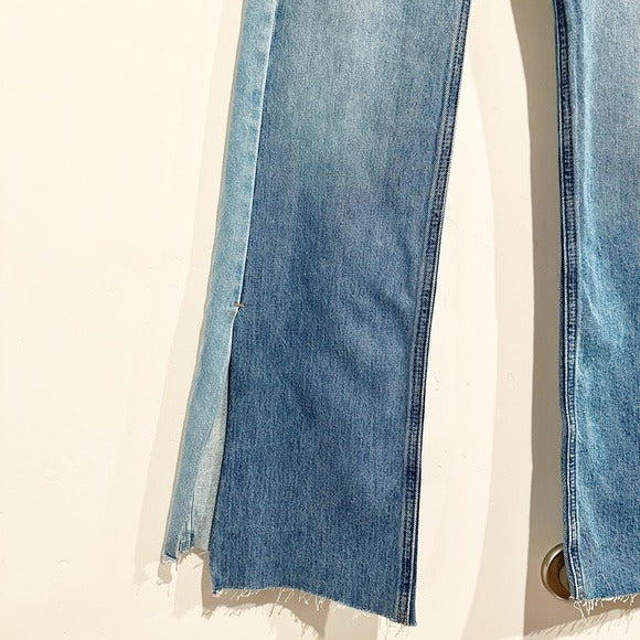 Amis Relaxed Boot Rework in Umbra Two Tone