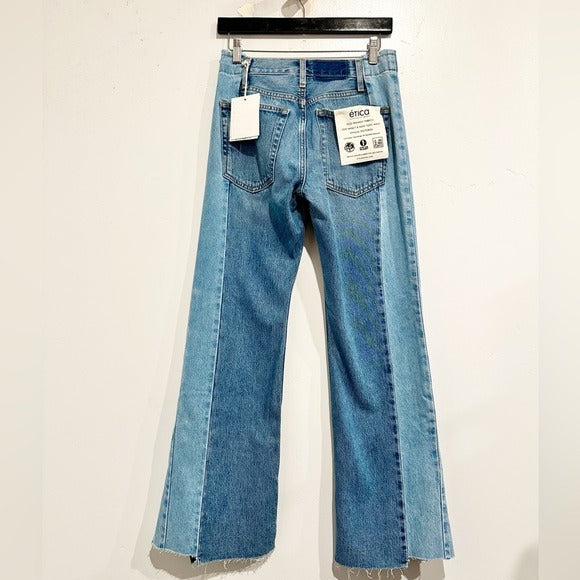 Amis Relaxed Boot Rework in Umbra Two Tone