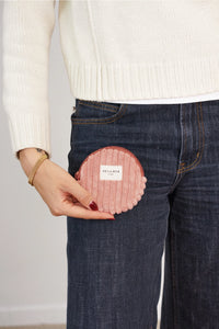 Round Coin Purse - Crepe