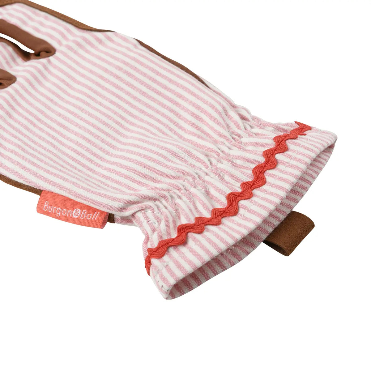 Garden Gloves - Blush Stripe