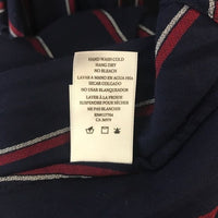 NWT Prya Wrap Dress - Navy Oxblood Stripe Size XS