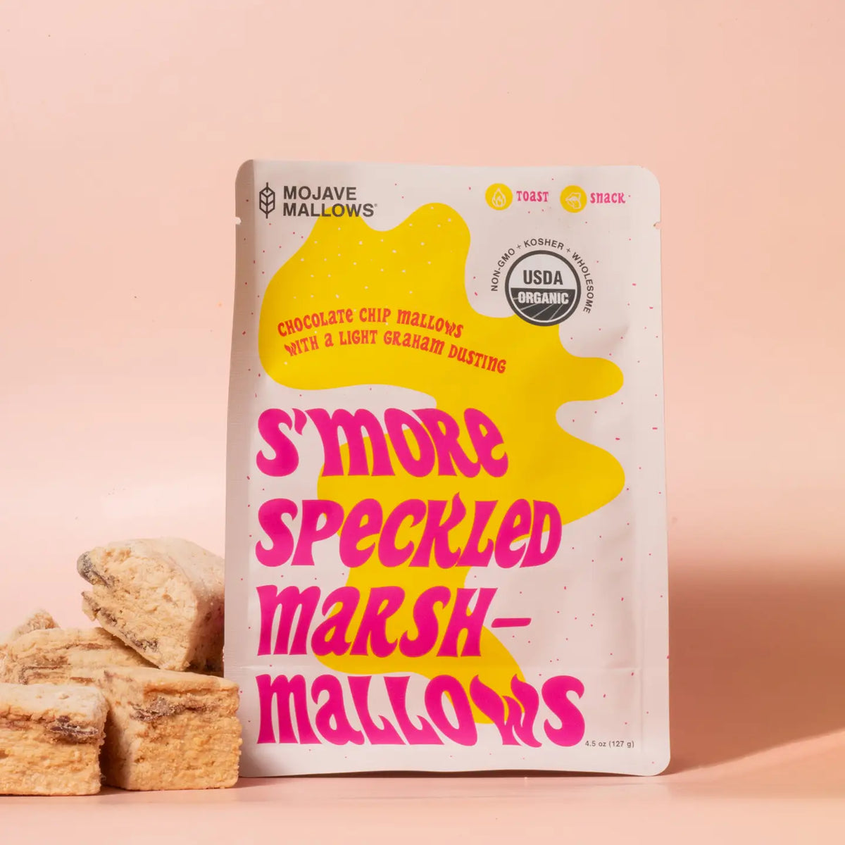S'more Speckled Marshmallows