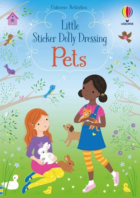 Little Sticker Dolly Dressing Pets: Usborne