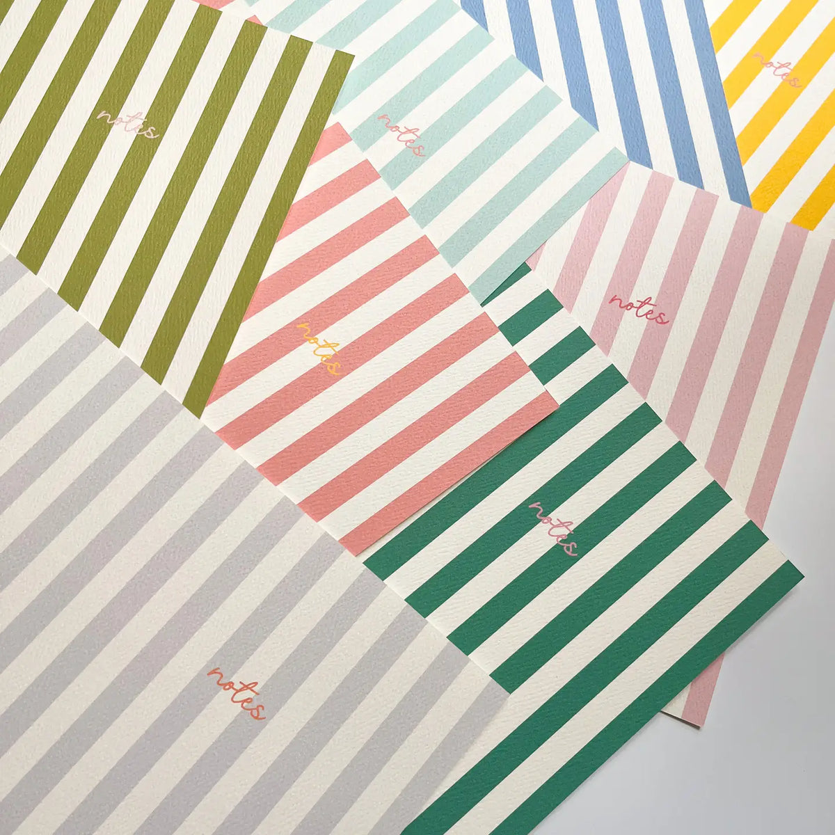 Striped Notebook