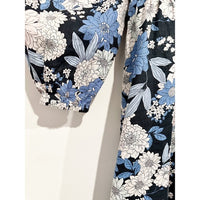 Linen Daydream Dress in Zinnia Floral - Small