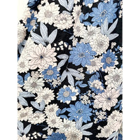 Linen Daydream Dress in Zinnia Floral - Small