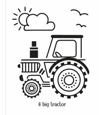First Magic Painting Farm: Usborne