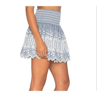 Beach Mini Skirt in Denim Size 0/XS