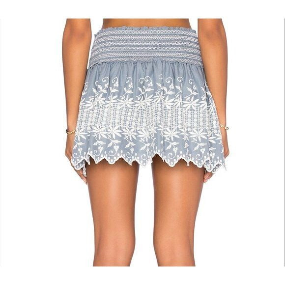 Beach Mini Skirt in Denim Size 0/XS