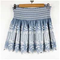 Beach Mini Skirt in Denim Size 0/XS