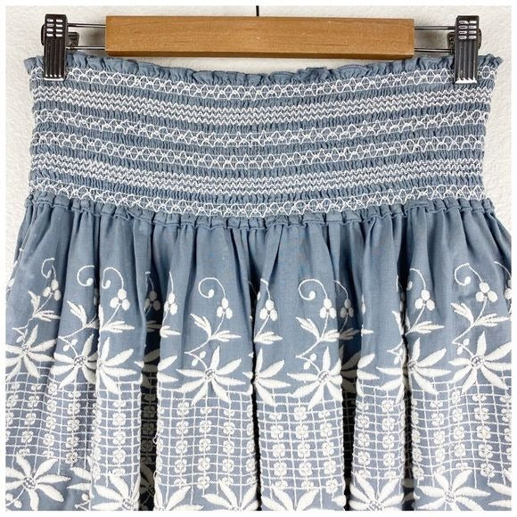 Beach Mini Skirt in Denim Size 0/XS