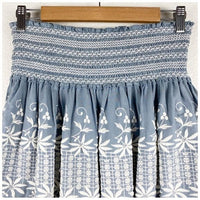 Beach Mini Skirt in Denim Size 0/XS