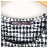 Abbie Dress in Black Gingham -2