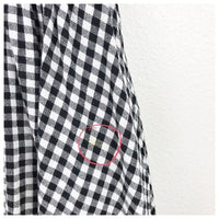 Abbie Dress in Black Gingham -2