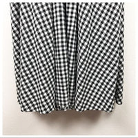 Abbie Dress in Black Gingham -2