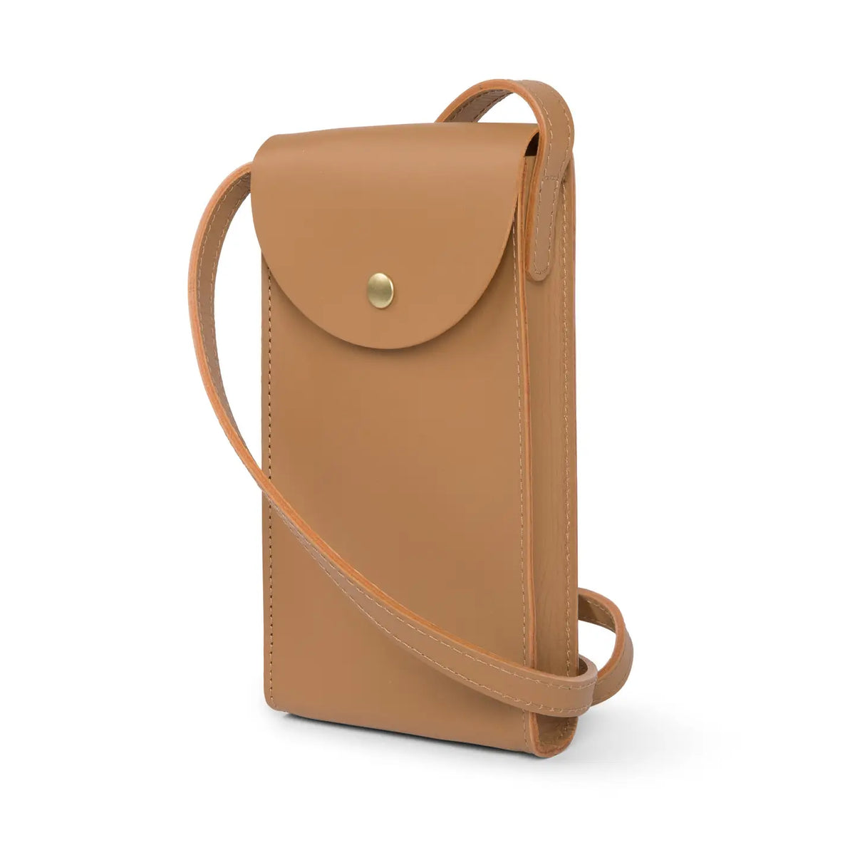 The Mini Bandit Phone Bag - Saddle