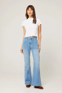 Eastcoast Flare Jeans in Faded Blue
