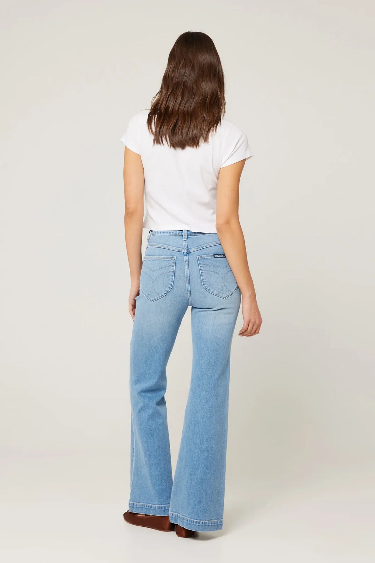 Eastcoast Flare Jeans in Faded Blue