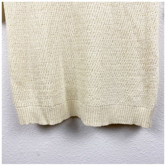 Penny Long Sleeve Dress in Ivory Size M/L