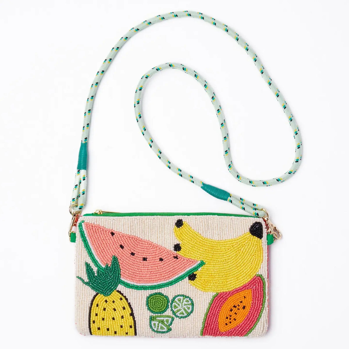Leila Mixed Fruit Bead Clutch