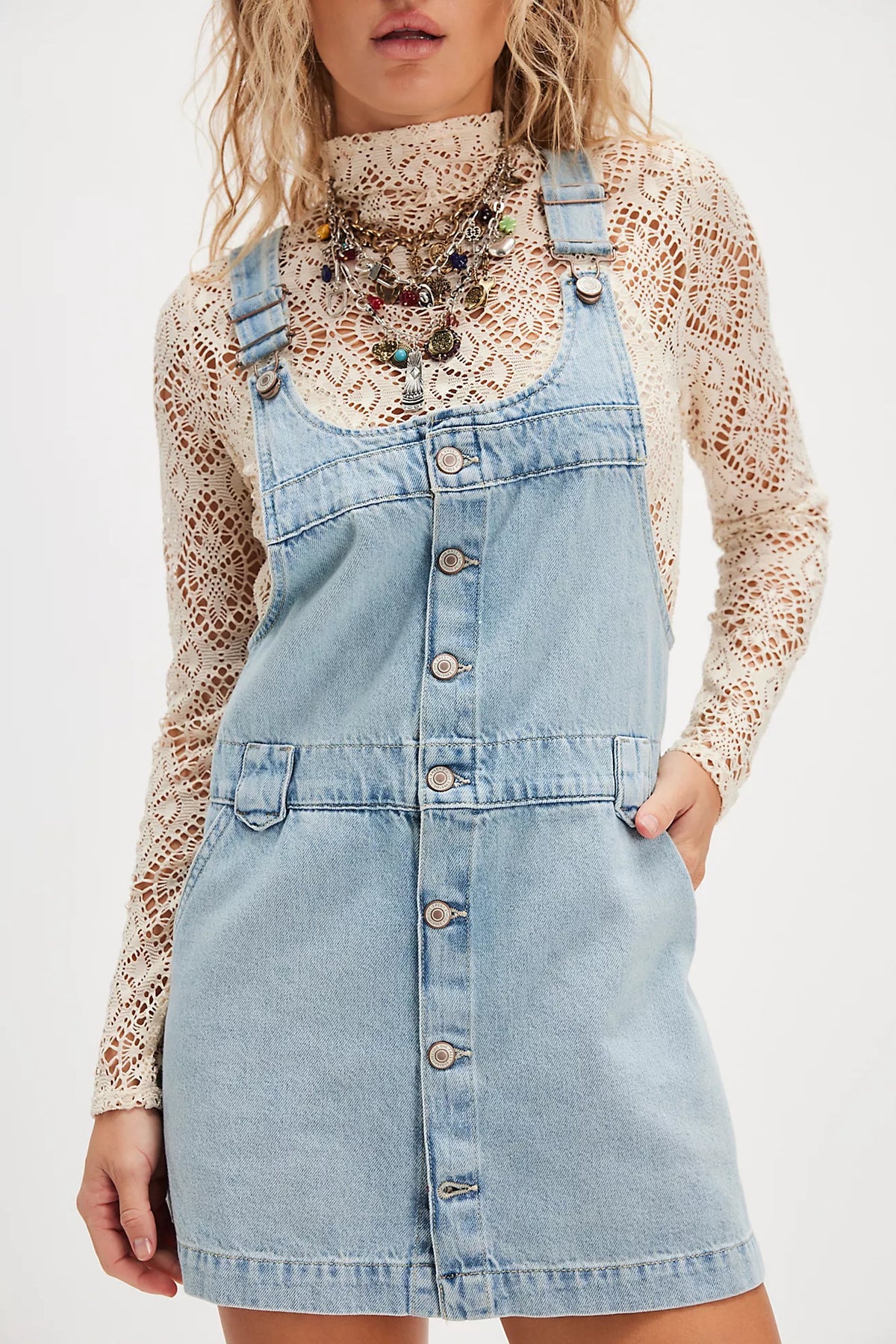 We the Free Edie Denim Skirtall