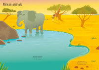 Little First Stickers Animals : Usborne