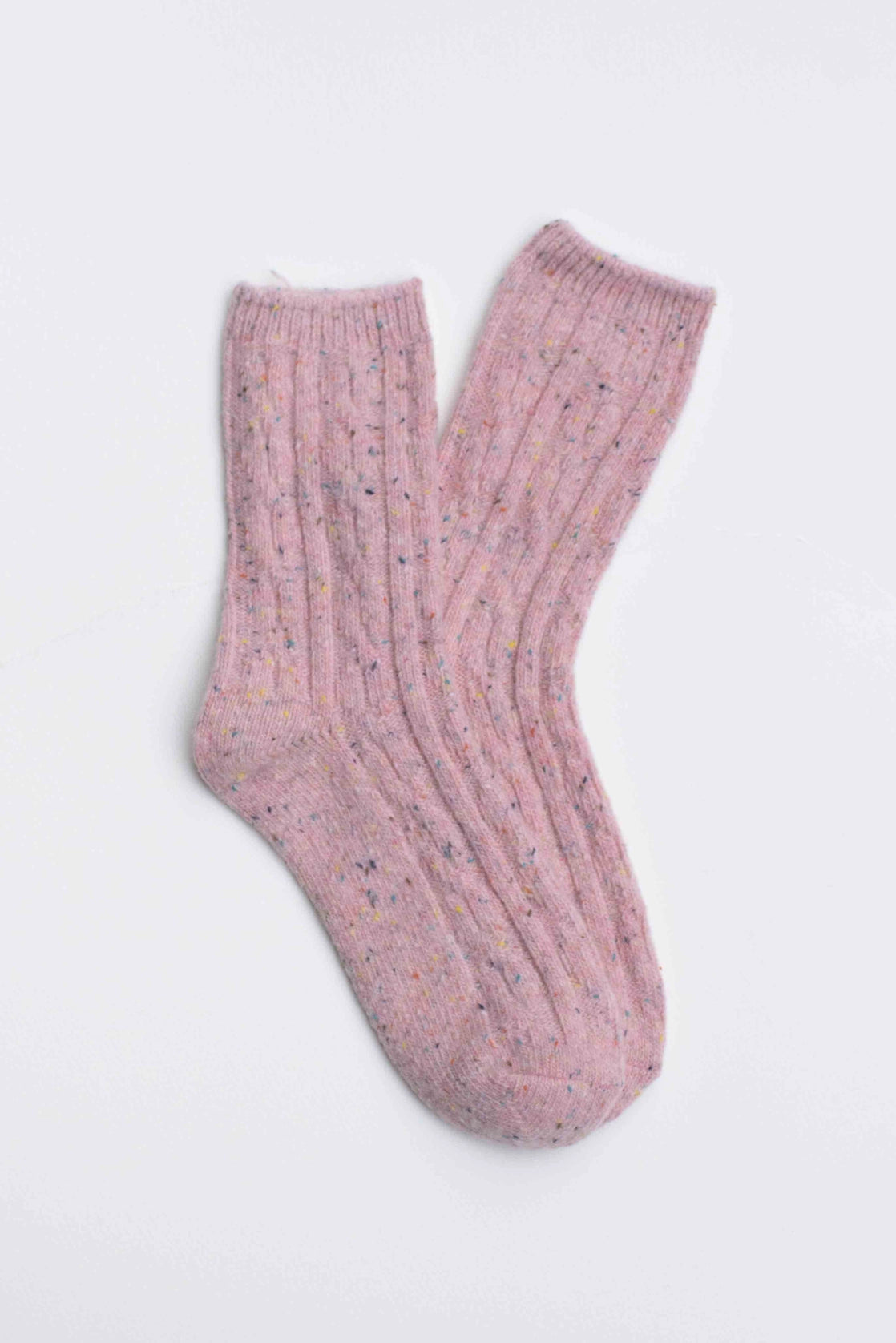 Wool Socks - Guava